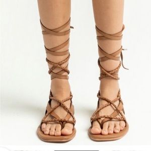 NWOT Free People Positano Sandals